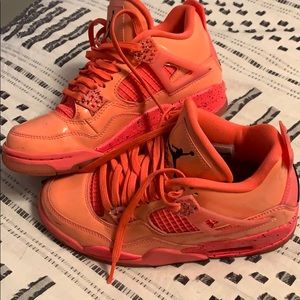 Bright Bubblegum Pink Air Jordan’s in size 5